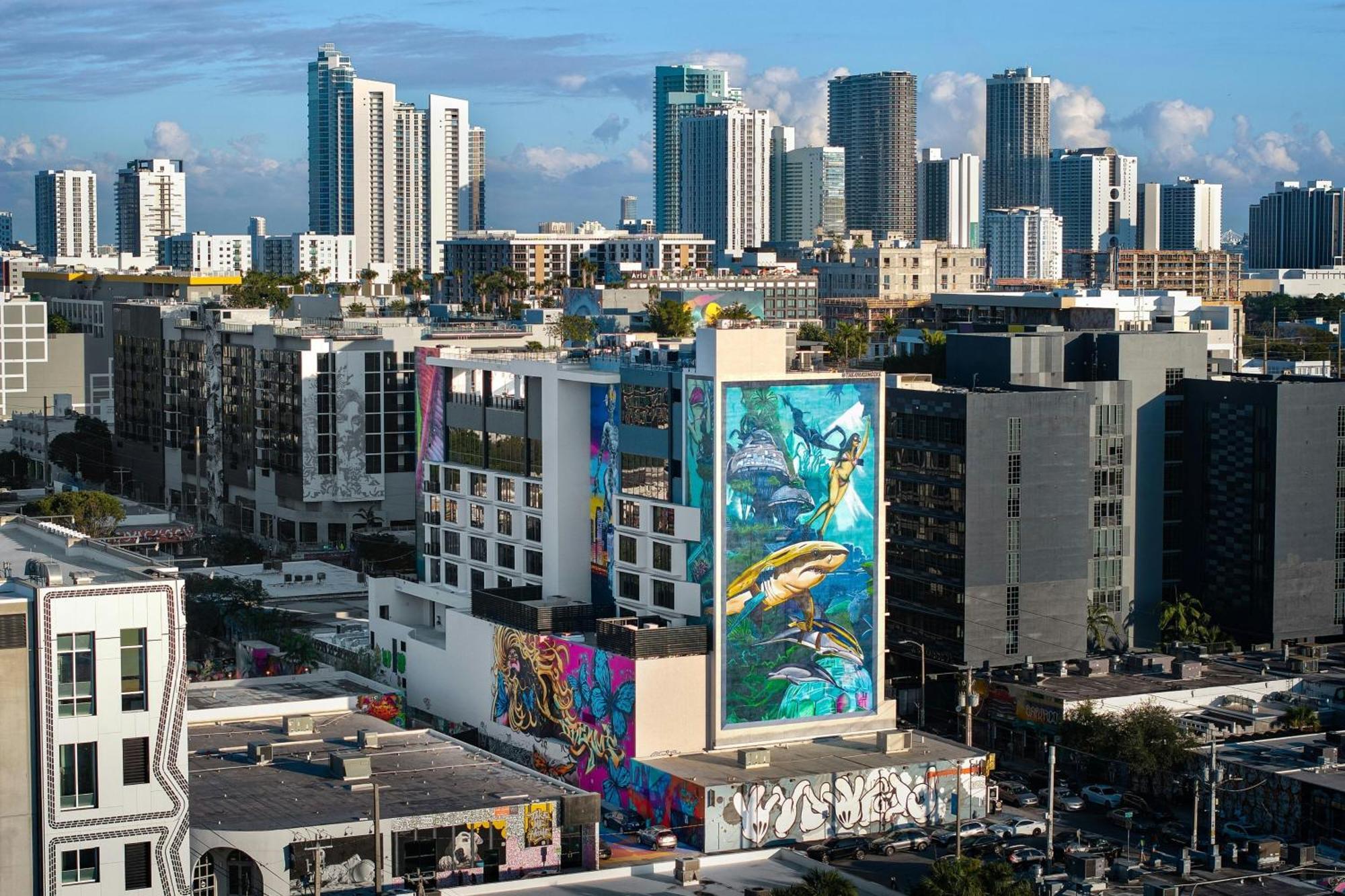 Отель Moxy Miami Wynwood Экстерьер фото