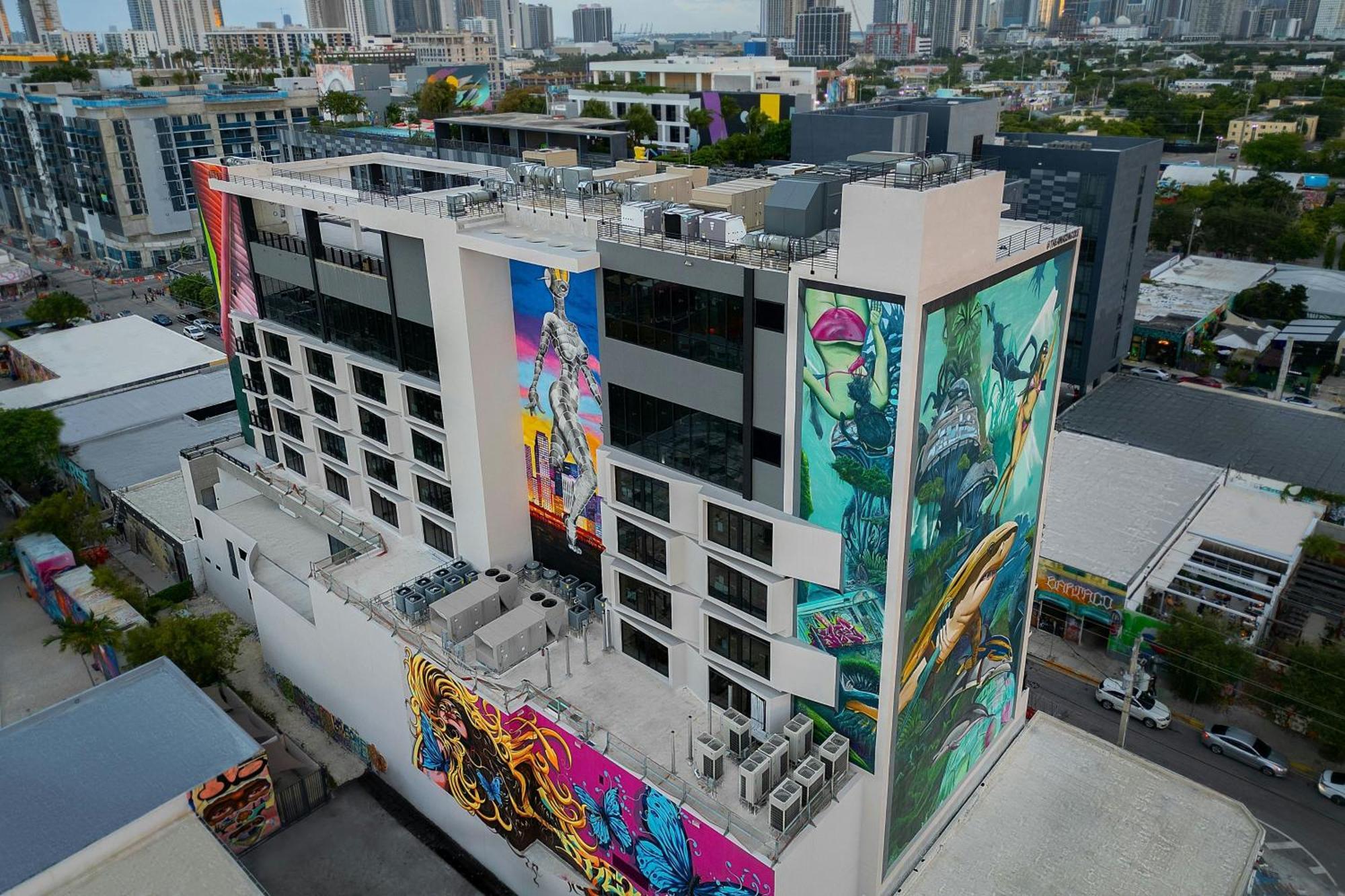 Отель Moxy Miami Wynwood Экстерьер фото
