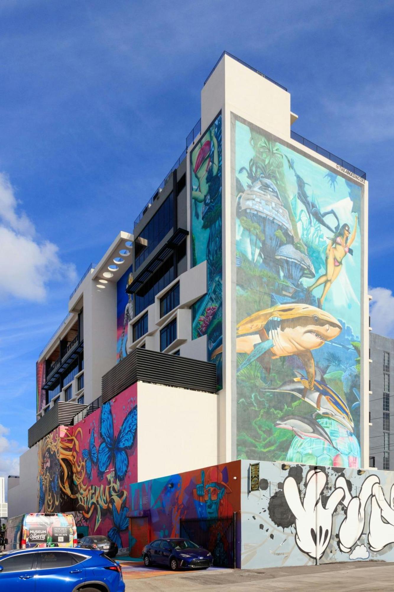 Отель Moxy Miami Wynwood Экстерьер фото